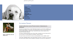 Desktop Screenshot of pfunds-hund.de
