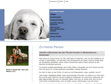Tablet Screenshot of pfunds-hund.de